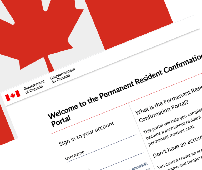 Permanent Resident Confirmation Portal Virtual Landing Canada For   PR Portal Feature 768x644 